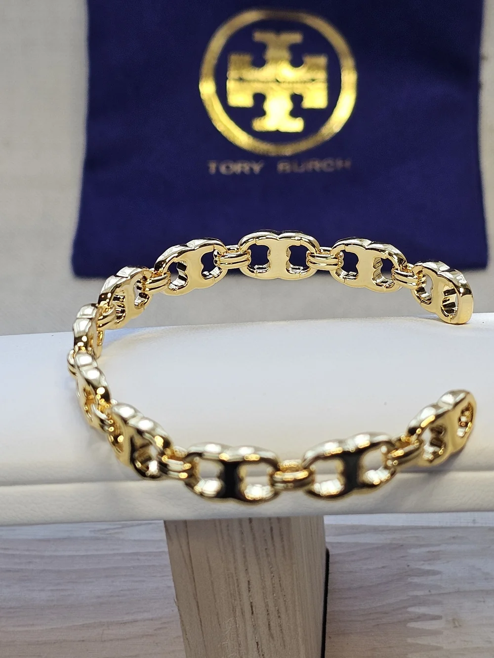 Tory Burch Gemini Link Bracelet New With Dustbag